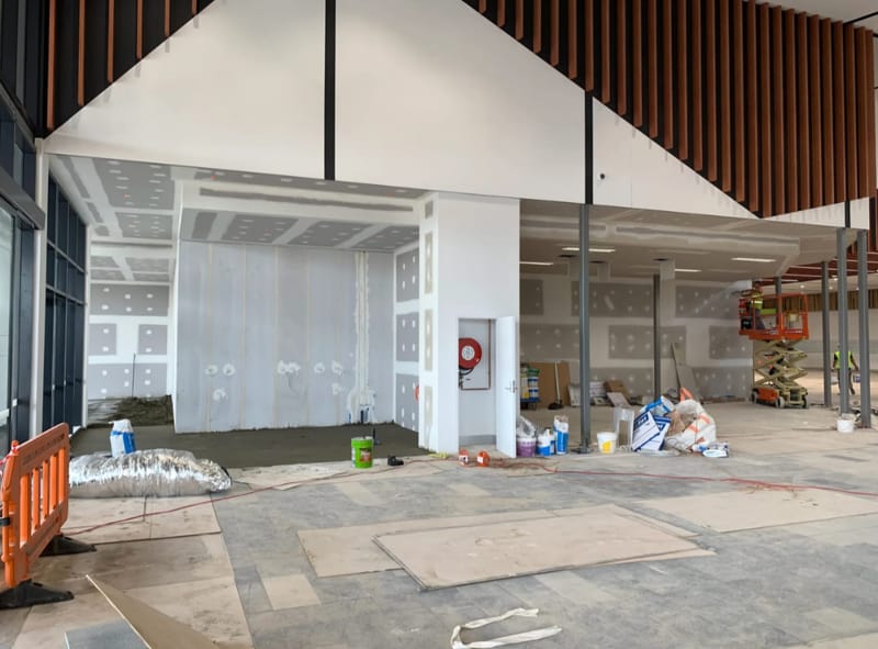 Plasterboard ceiling installation by MJ Ceilings